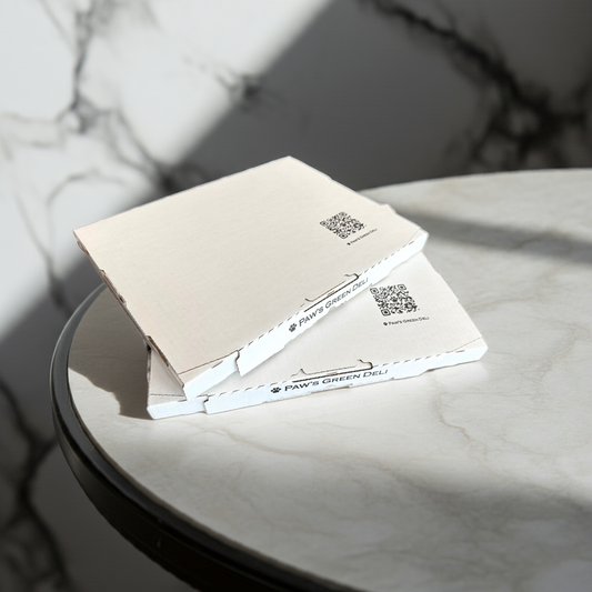 Paw’s Green Deli 国産・無添加・安心・安全 ウェットペットフード 外装箱パッケージ、愛犬・愛猫の毎日の健康をサポート