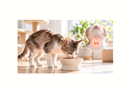 猫の甲状腺機能亢進症と食事｜ヨウ素制限食の選び方と栄養管理の基本