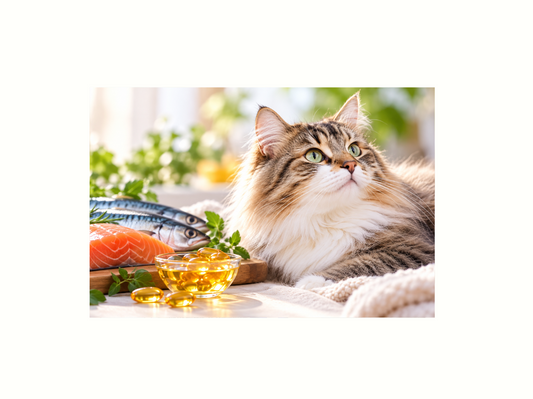 猫にオメガ3は必要？毛並み・炎症・腎臓へのはたらきと選び方
