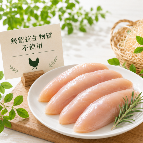 抗生物質不使用
チキン