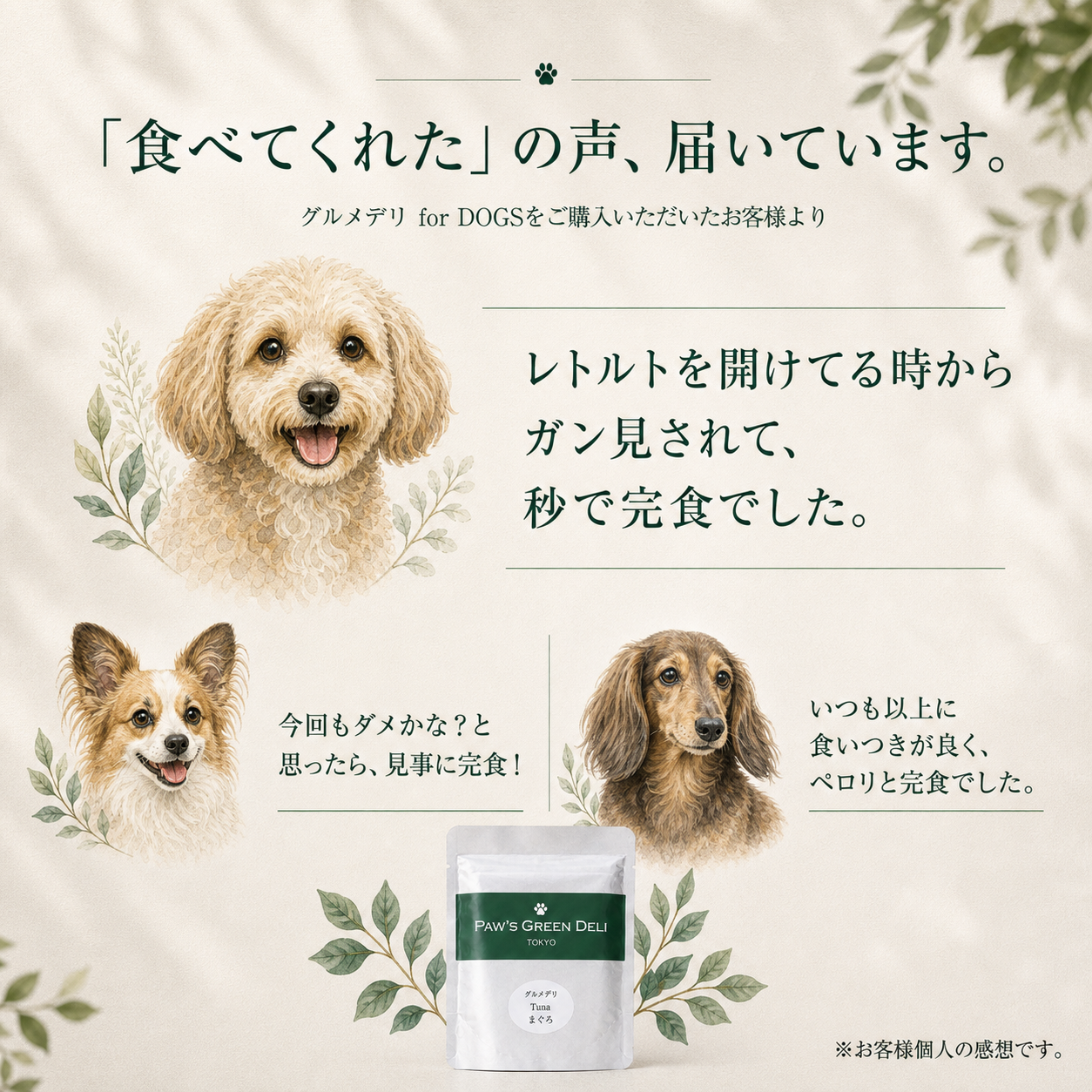 お試しアソートセット「グルメデリ」 for DOGS